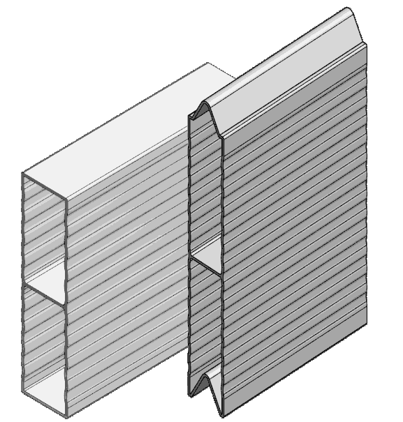 CS profily rámu, plachtová a šípová prkna